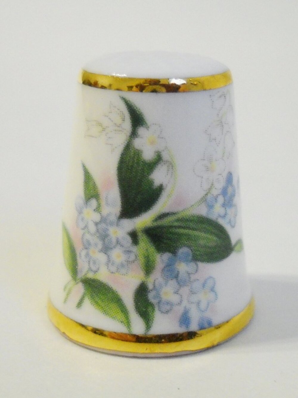 Royal Grafton Thimble Blossom Spring Begins Swinburne England Floral Porcelain